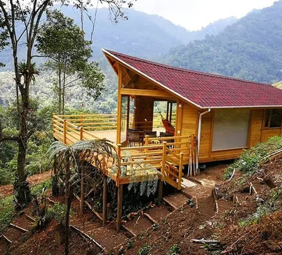 Tercera casa de madera