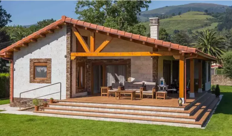 Quinta casa de madera